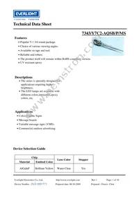 7343-Y7C2-AQSB-P-MS Datasheet Cover