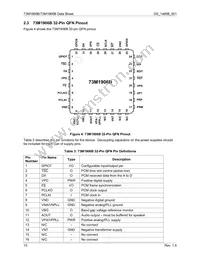 73M1916-IVTR/F Datasheet Page 10