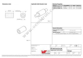 74270021 Datasheet Cover