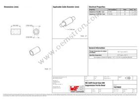 74270022 Datasheet Cover