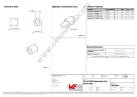 74270054 Datasheet Cover