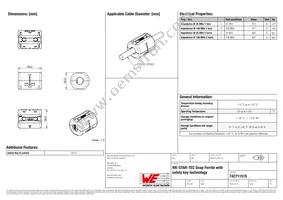 74271151S Datasheet Cover