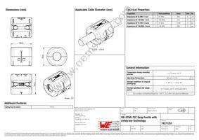 74271251 Datasheet Cover