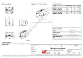 74272211 Datasheet Cover