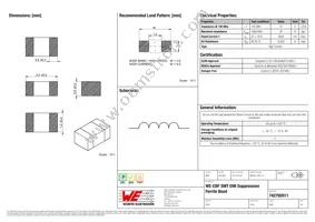 742792011 Datasheet Cover