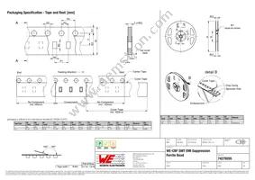 74279205 Datasheet Page 3