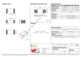 742792122 Datasheet Cover