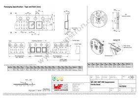 74279242 Datasheet Page 3