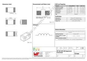 74279265 Datasheet Cover