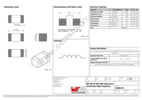 742861210 Datasheet Cover