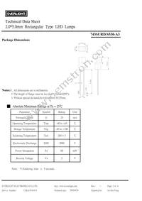 743SURD/S530-A3 Datasheet Page 2