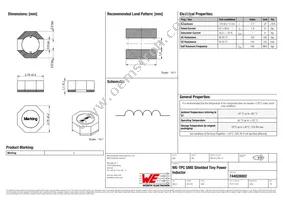 744028002 Datasheet Cover