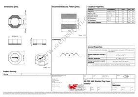 744028004 Datasheet Cover