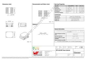 744040240047 Datasheet Cover