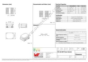 74404024010 Datasheet Cover