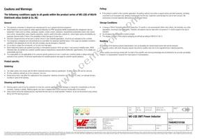 74404031010A Datasheet Page 5