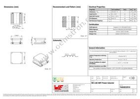 74404032010 Datasheet Cover