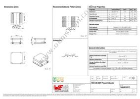 74404032015 Datasheet Cover