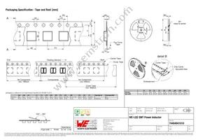 74404041010 Datasheet Page 3