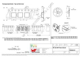 74404052101 Datasheet Page 3