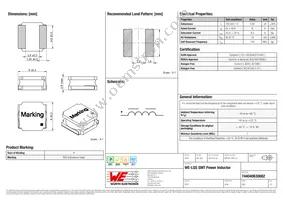 744040630082 Datasheet Cover