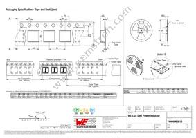 74404063010 Datasheet Page 3