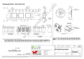 74404063047 Datasheet Page 3