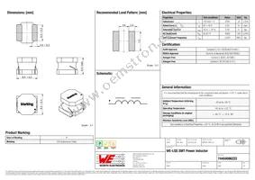 74404086222 Datasheet Cover