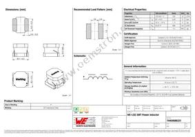 74404086331 Datasheet Cover