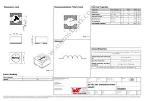 744043004 Datasheet Cover