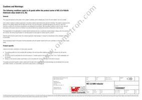 7440450027 Datasheet Page 5