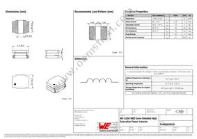 74405024010 Datasheet Cover