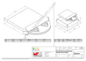 74405042015 Datasheet Page 4