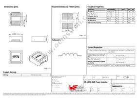 74406042010 Datasheet Cover