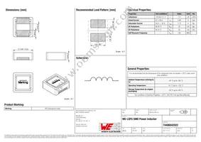 74406042022 Datasheet Cover