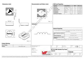 744062006 Datasheet Cover