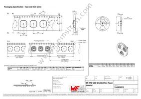 7440650015 Datasheet Page 3