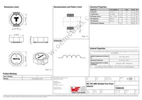 744066330 Datasheet Cover