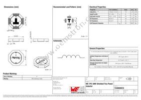 7440690016 Datasheet Cover