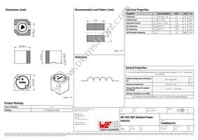 74408943470 Datasheet Cover