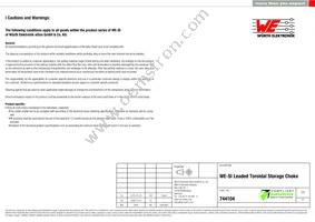 744104 Datasheet Page 3