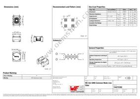 744272392 Datasheet Cover