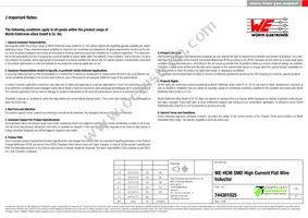 744301025 Datasheet Page 6