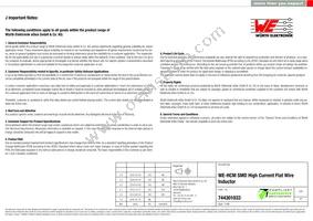 744301033 Datasheet Page 6