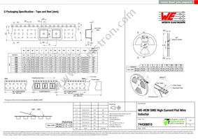 744308015 Datasheet Page 3