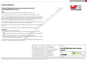 744308020 Datasheet Page 5