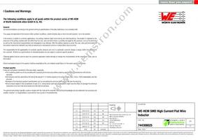 744308025 Datasheet Page 5