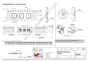 744310024 Datasheet Page 3