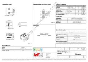 744314024 Datasheet Cover