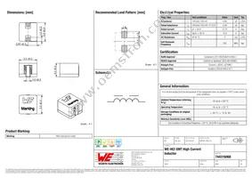 744316068 Datasheet Cover